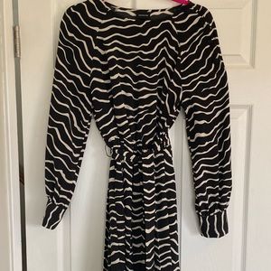 Who What Wear Pleated Skirt Work Dress